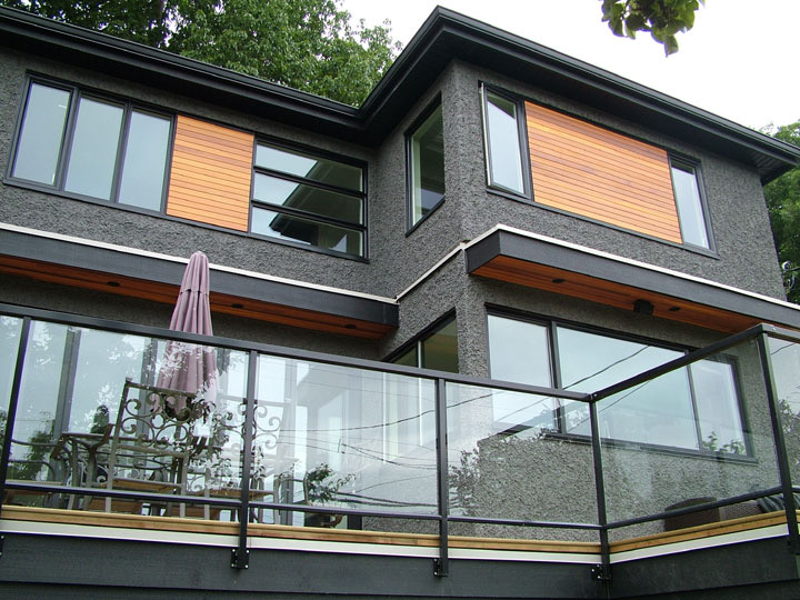 A multi unit building exterior